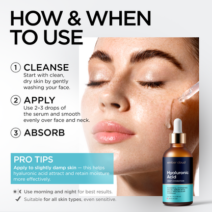 Multi-Molecular Hyaluronic Acid Serum |Ember Cloud