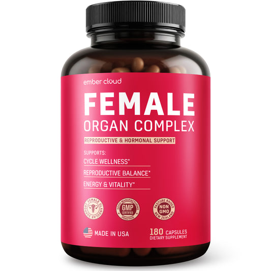 Ember Cloud™ Female Organ Complex Whole-Food Support for Women’s Balance & Vitality