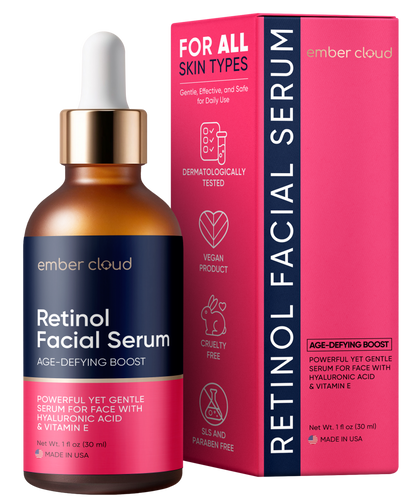 Age-Defying Retinol Serum Hyaluronic acid |Ember Cloud